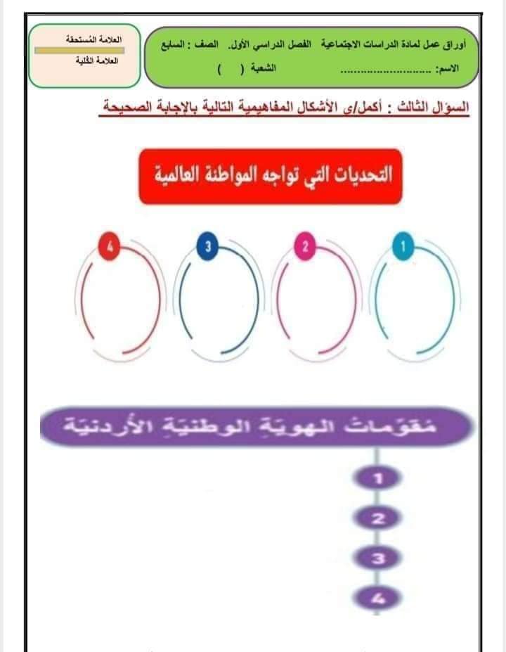 Mjk3MzgwMC45NzY1 بالصور امتحان الشهر الاول لمادة الدراسات الاجتماعية للصف السابع الفصل الاول 2023